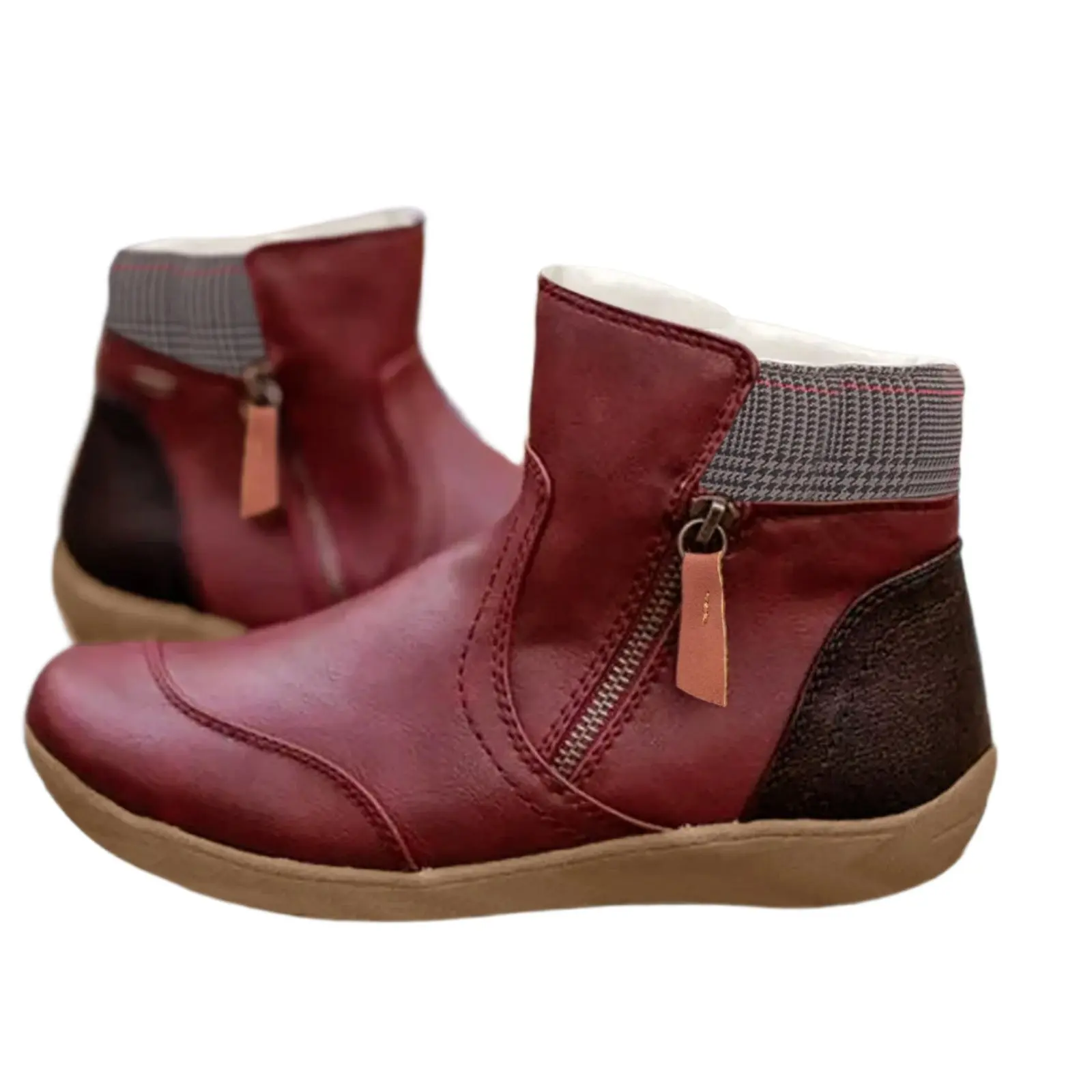 Eunice – Women's Boots – Comfortable Support with Double Zipper Design - Image 5