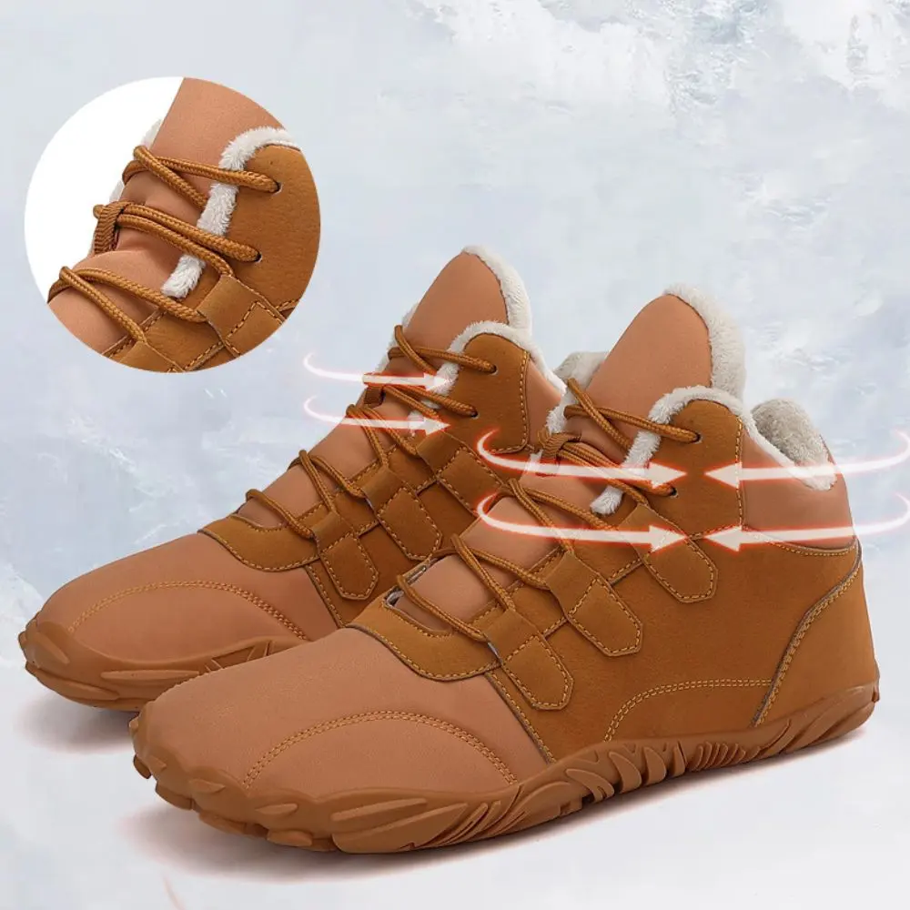 Men's Warm Barefoot Boots - Modern & Comfortable for Winter - Image 5