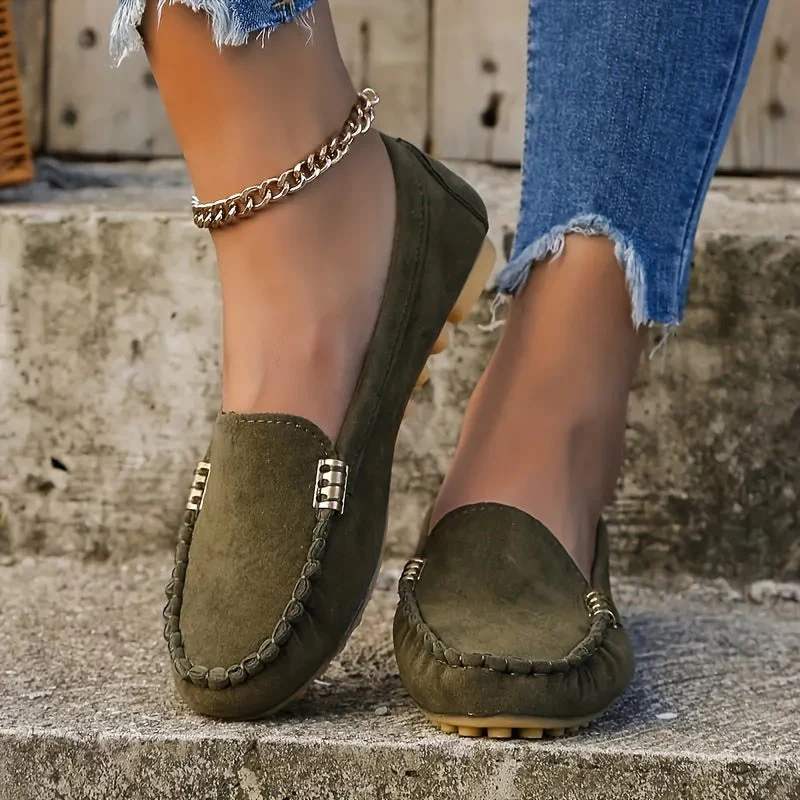 Slip-On Moccasin Loafers for Women – Effortless Comfort & Modern Style - Image 8